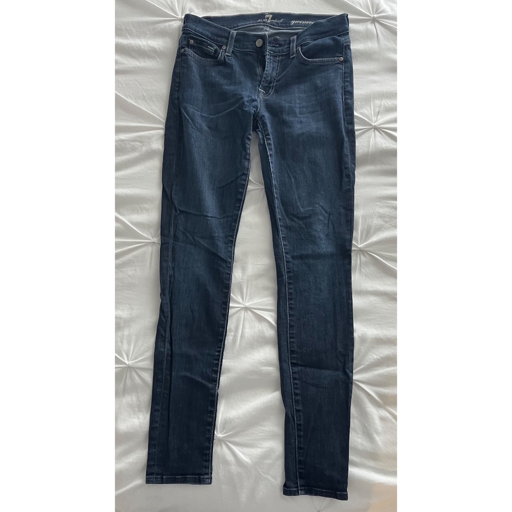 7 for all mankind gwenevere skinny jeans
